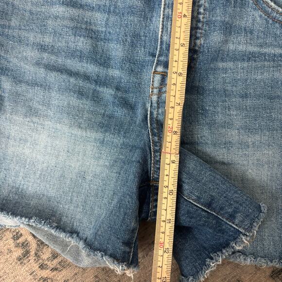 Madewell High Rise Denim Shorts Women's 24 - Picture 7 of 8